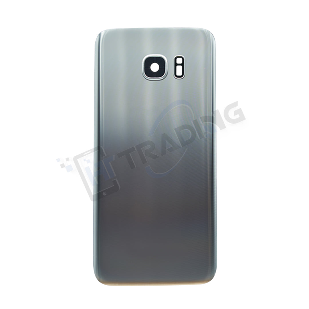 Akkudeckel / Rückseite für Samsung Galaxy S7 (G930F) – Silber inkl. Kameralinse