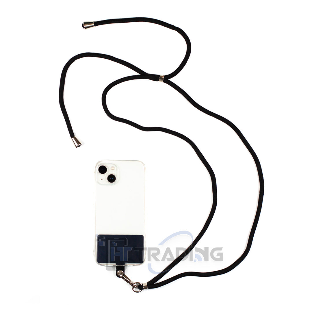 Universal Schnur Case für alle Smartphones Schwarz