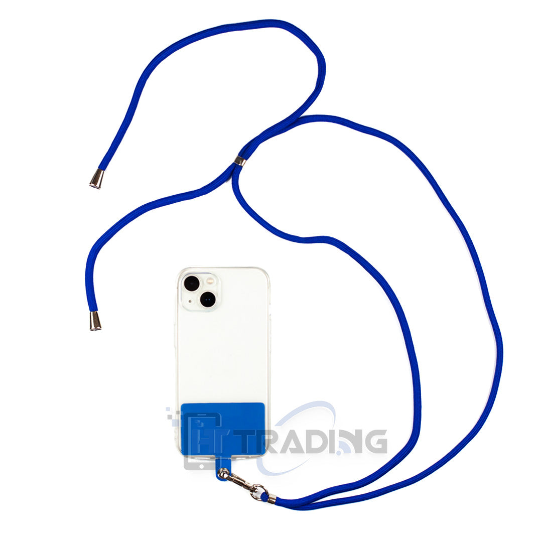 Universal Schnur Case für alle Smartphones Blau