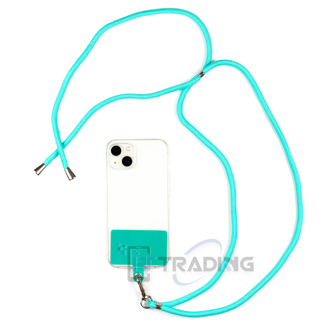Universal Schnur Case für alle Smartphones Türkis