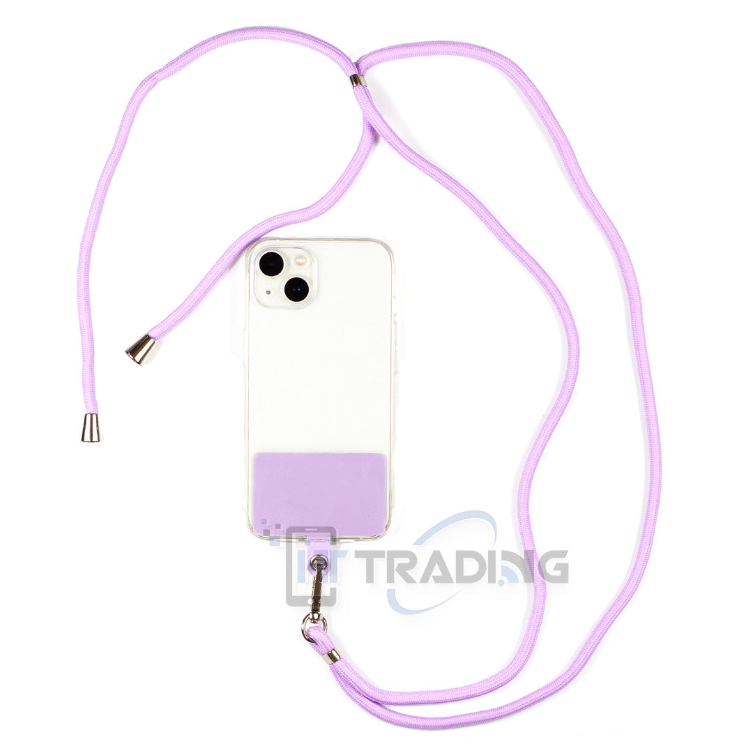 Universal Schnur Case für alle Smartphones Violett