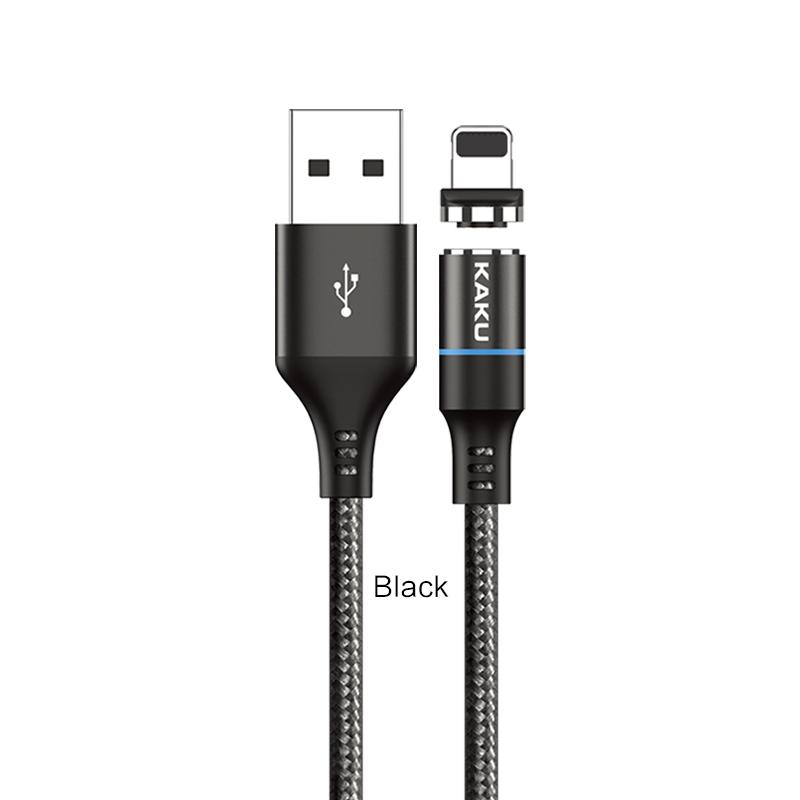 KSC-194 CIXI Magnetik Schnell-Ladekabel Lightning Schwarz 1M 3.2A