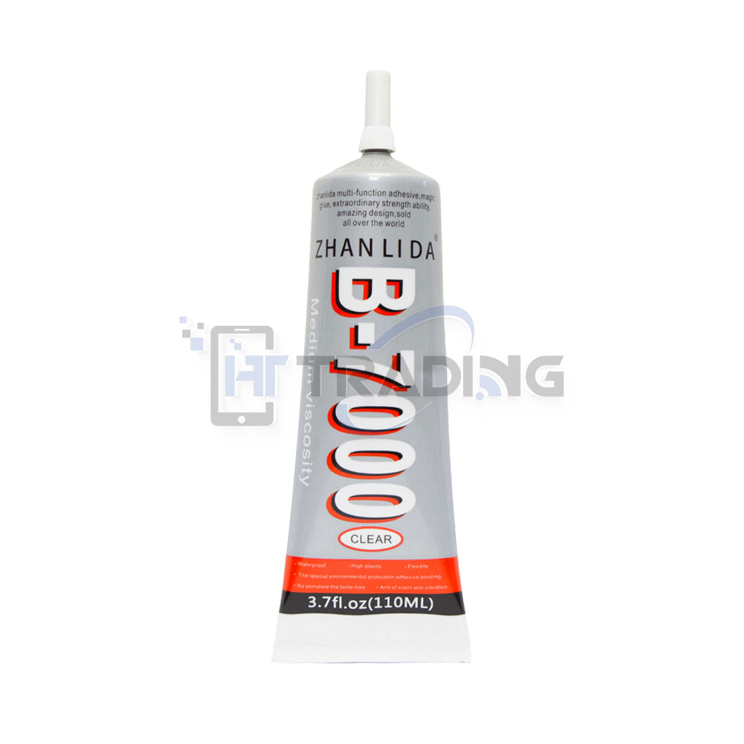 B7000 Flüssigkleber – 110ml – Transparent – Mehrzweck-Klebstoff für Display-Reparaturen, Schmuck, Textil