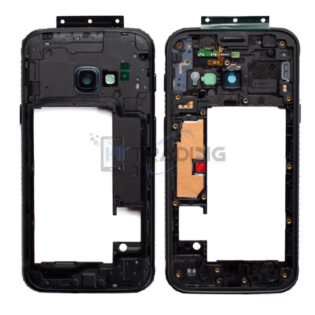 Mittelgehäuse für Samsung X Cover 4 Schwarz