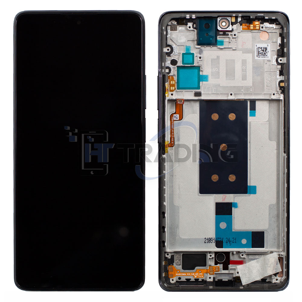 Xiaomi 11T Pro / 11T (2107113SG) Meteorite Gray Schwarz Display, Service Pack
