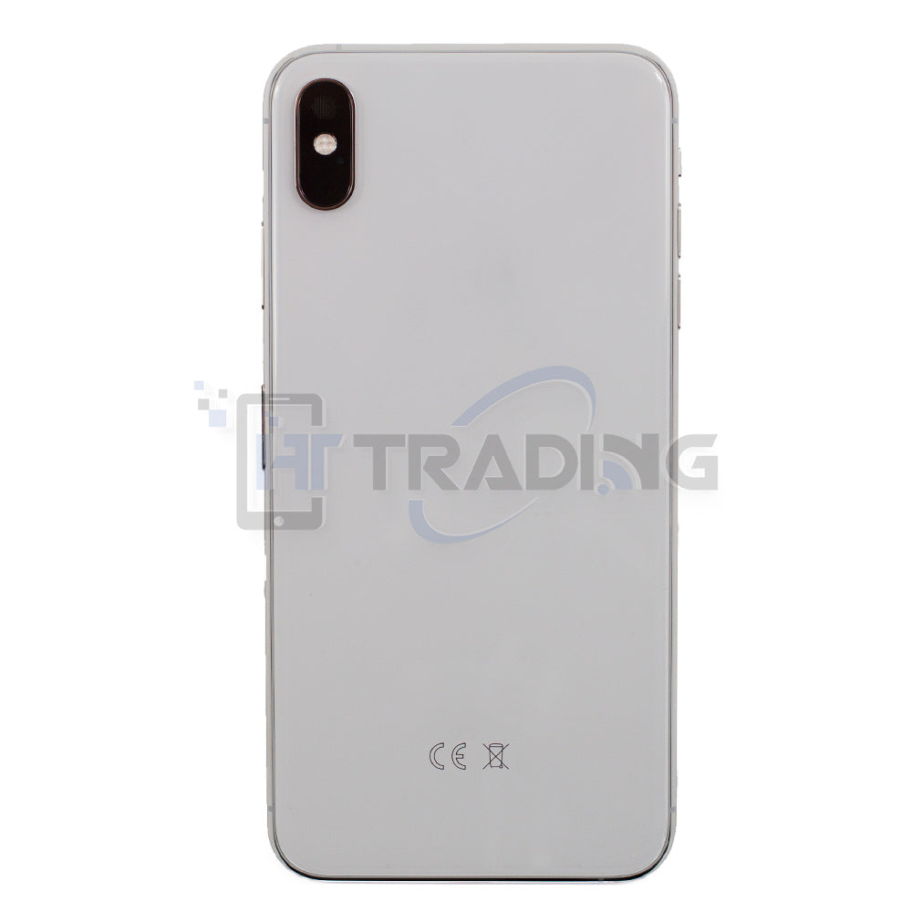 Akkudeckel Gehäuse mit klein Teile passend für iPhone Xs Weiß