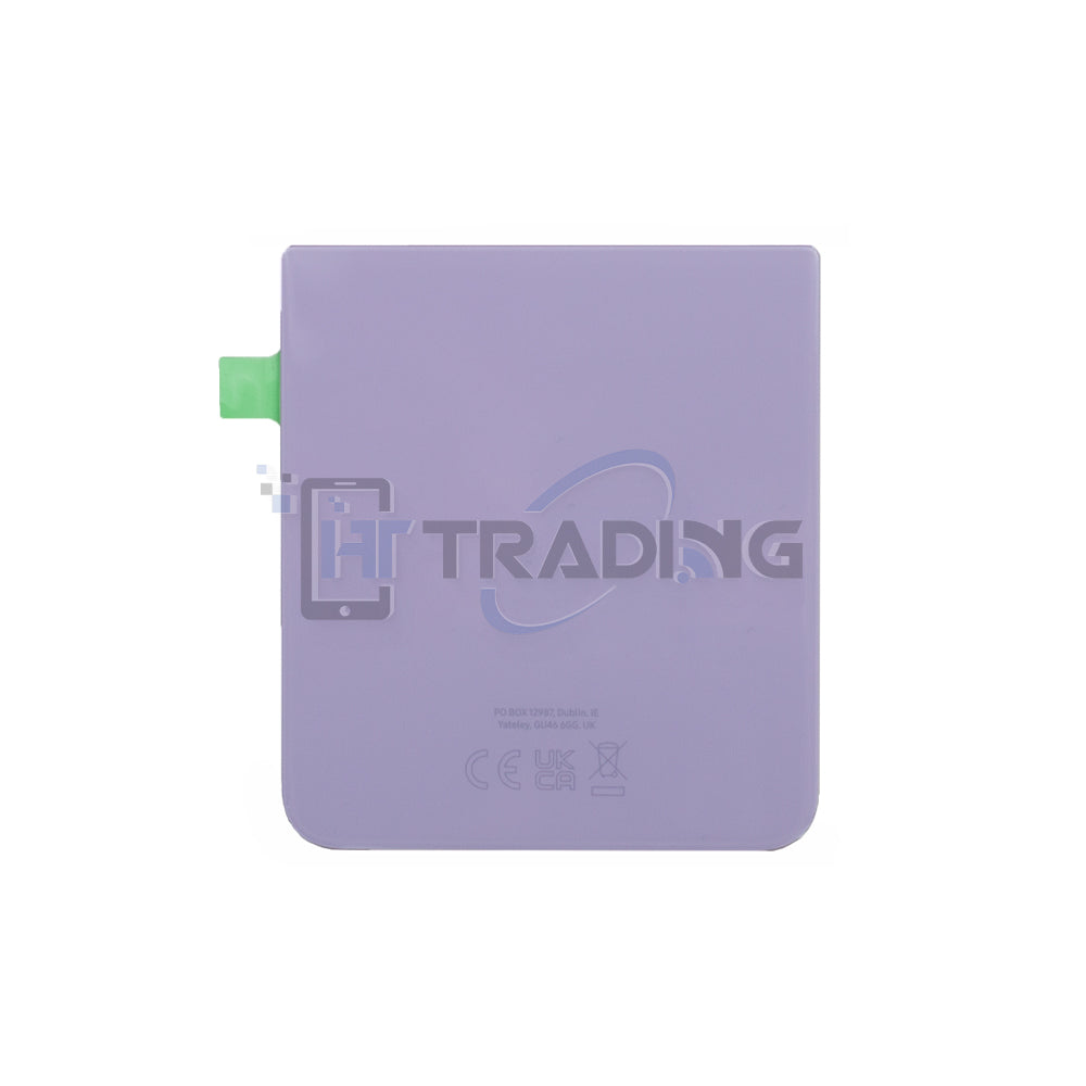 Akkudeckel Samsung Galaxy Z Flip 3 F711B Lavender, Serviceware
