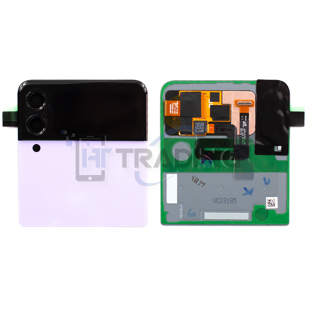 LCD für Z Flip 3 Samsung F711B - Lavender, Serviceware