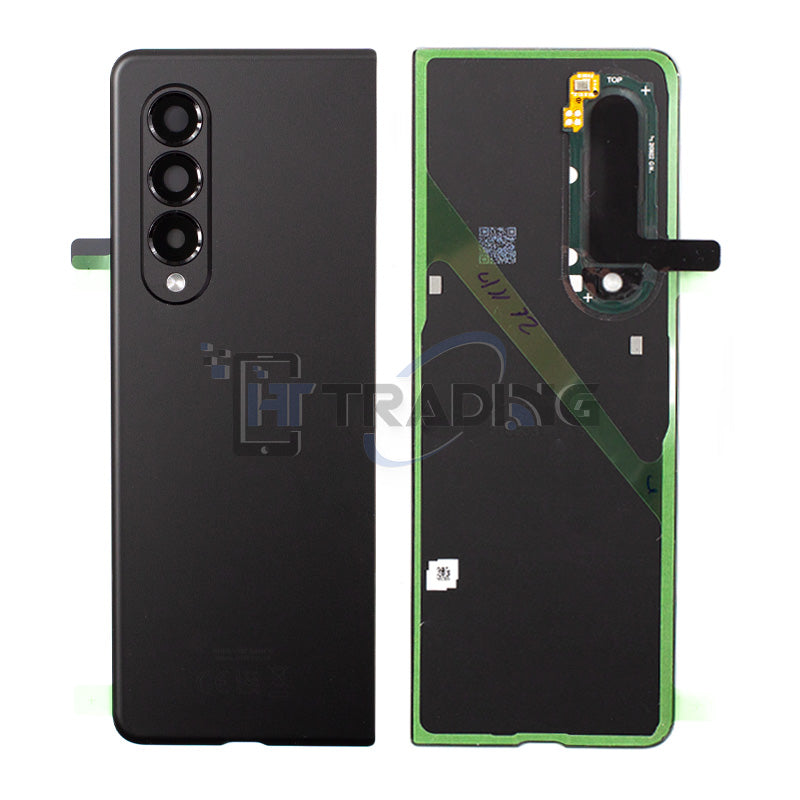 Akkudeckel Samsung Galaxy Z Fold 3 F926B Phantom Black, Serviceware