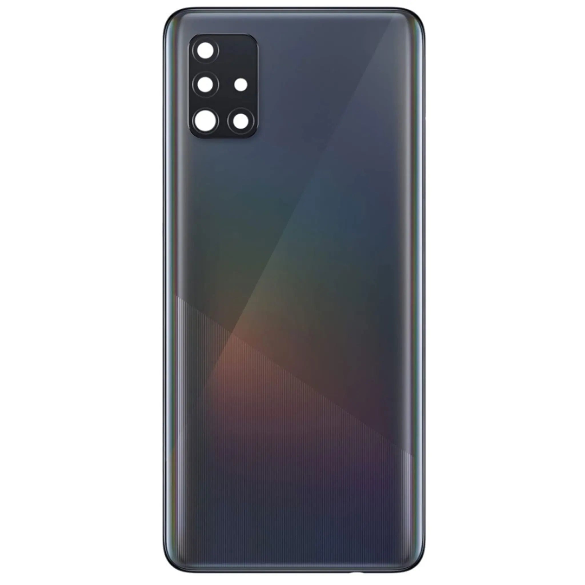 Ersatz-Akkudeckel (Back Cover) für Samsung Galaxy A51 (SM-A515F) in Prism Crush Black inklusive Kameralinse.