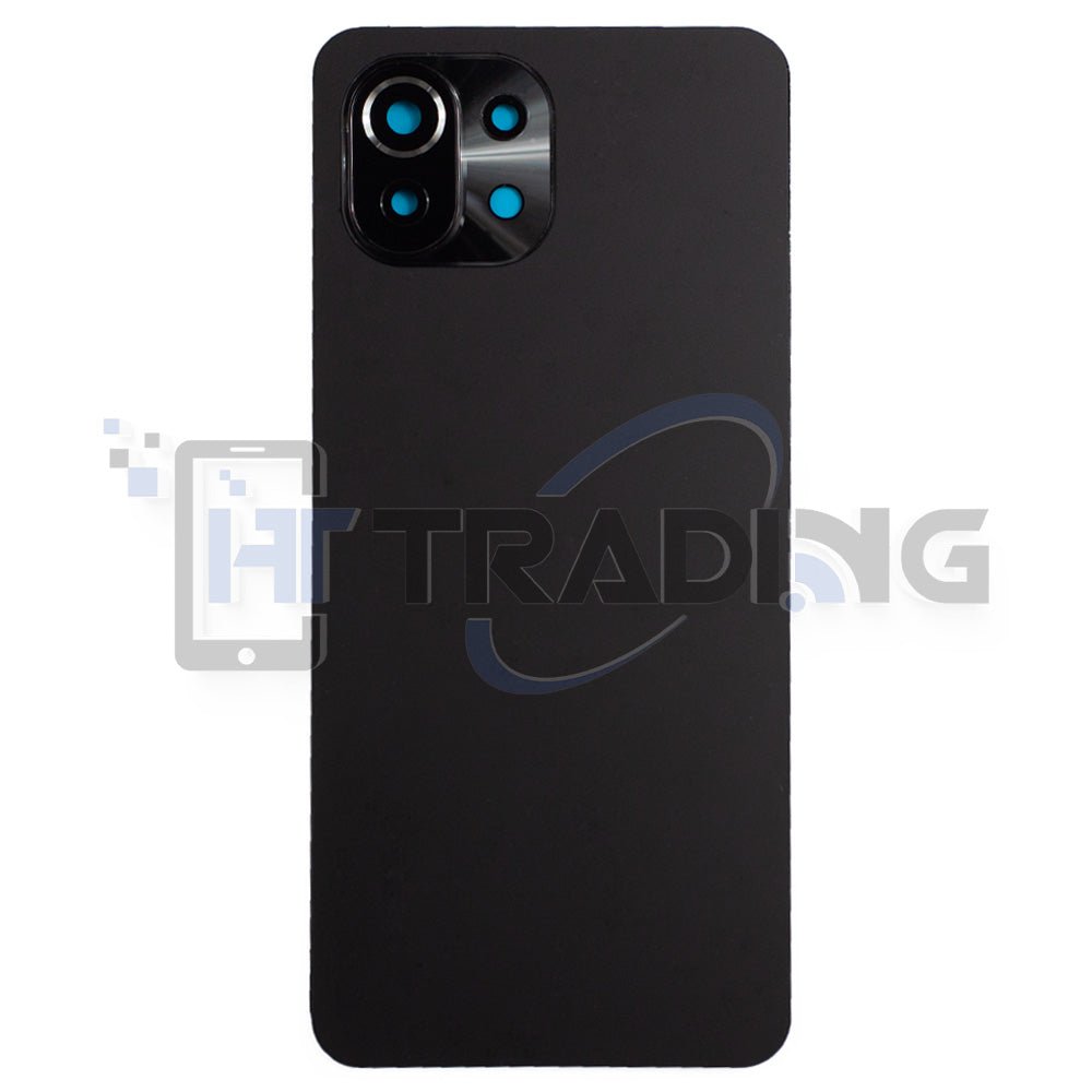 Akkudeckel für Xiaomi Mi 11 Lite (M2101K9AG), Boba Black - Fonix