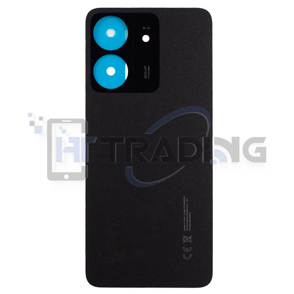 Akkudeckel für Xiaomi Redmi 13C 4G (23100RN82L, 23106RN0DA), Midnight black - Fonix