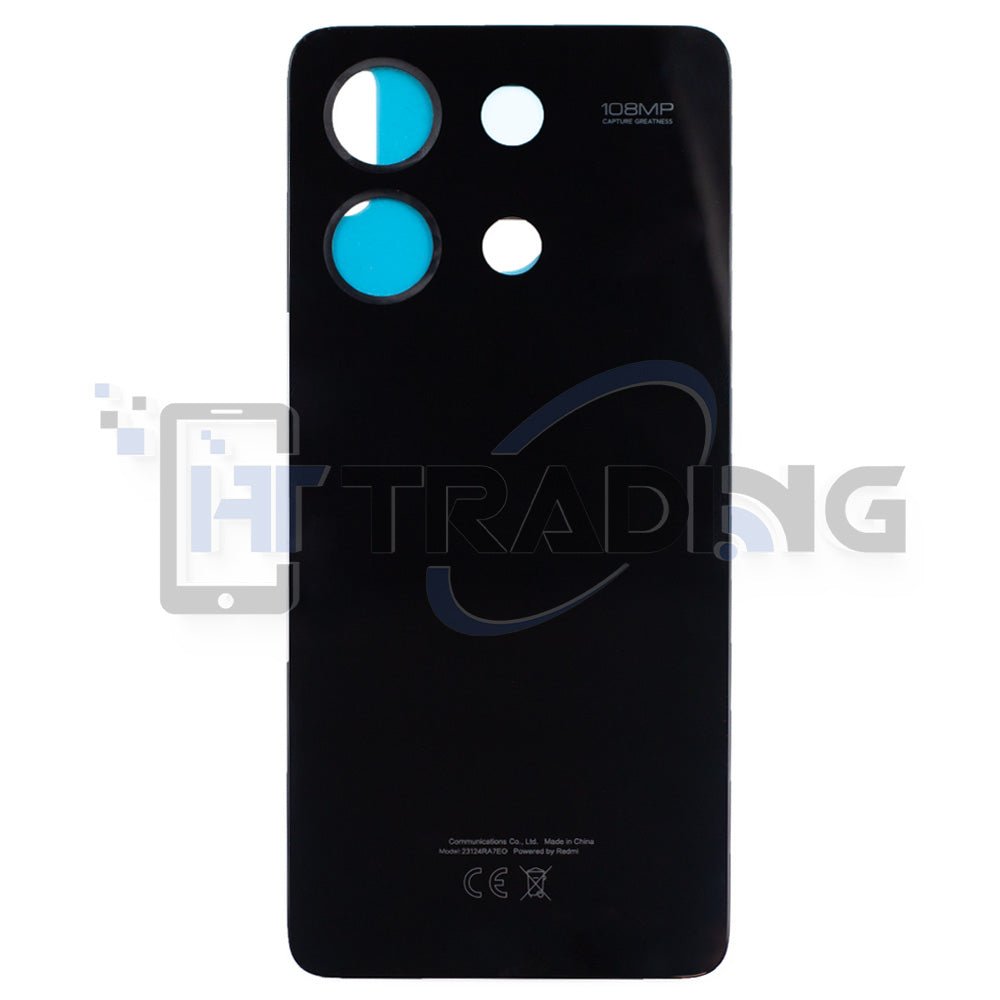 Akkudeckel für Xiaomi Redmi Note 13 4G (23129RAA4G), Midnight black - Fonix