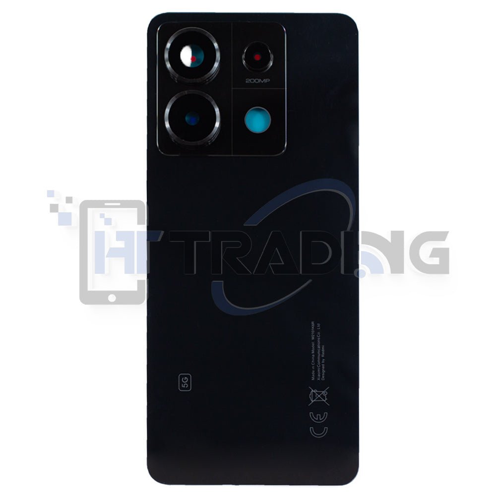 Akkudeckel für Xiaomi Redmi Note 13 Pro 5G (2312DRA50G, 2312CRAD3C, 2312DRA50C), Midnight black - Fonix