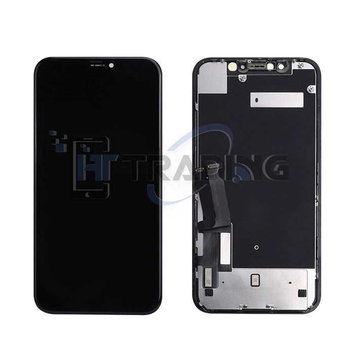 LCD Display für iPhone XR (DTP/C3F) Pulled Ori. Schwarz