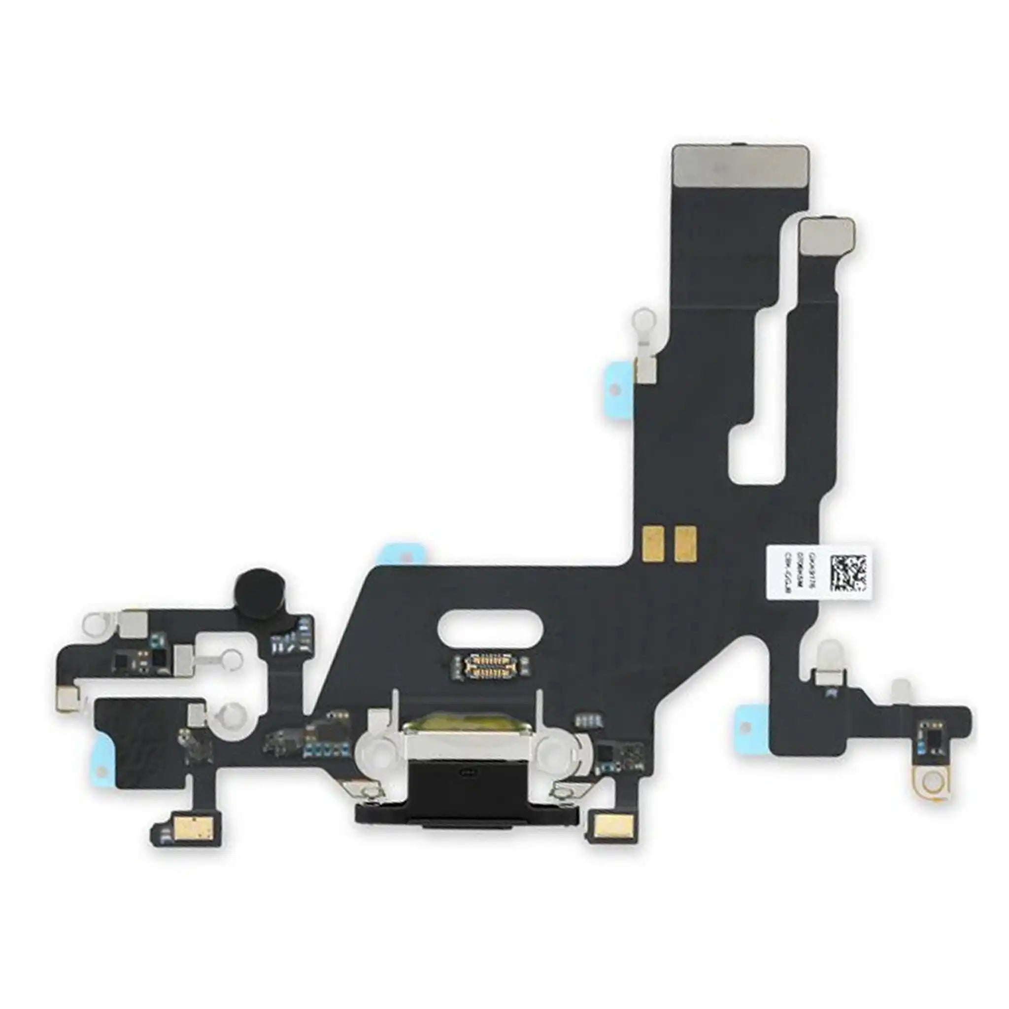 iPhone 11 Ladebuchse / Charging Flex – Original Pulled Ersatzteil, Schwarz