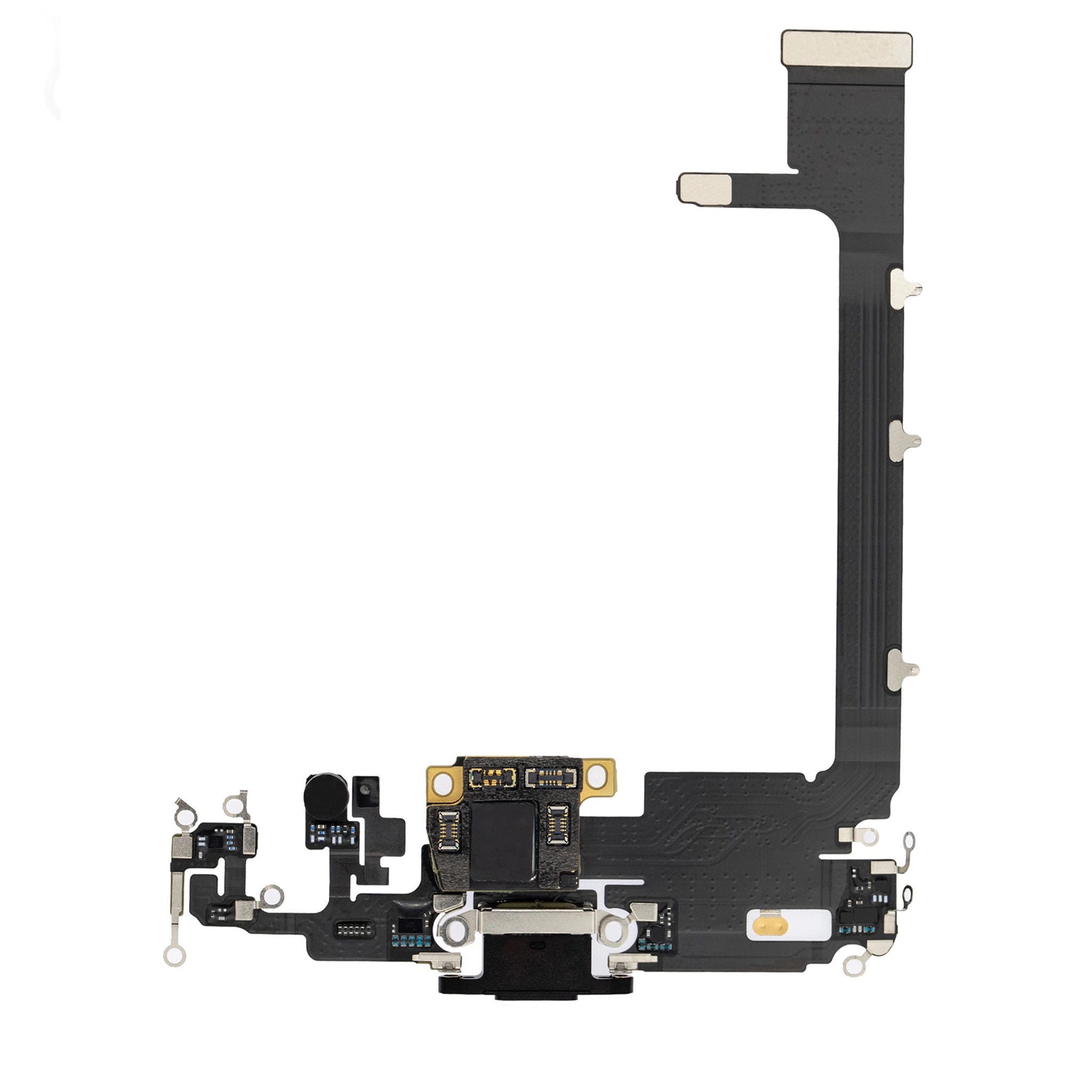iPhone 11 Pro Max Ladebuchse / Charging Flex – Original Pulled Ersatzteil, Schwarz