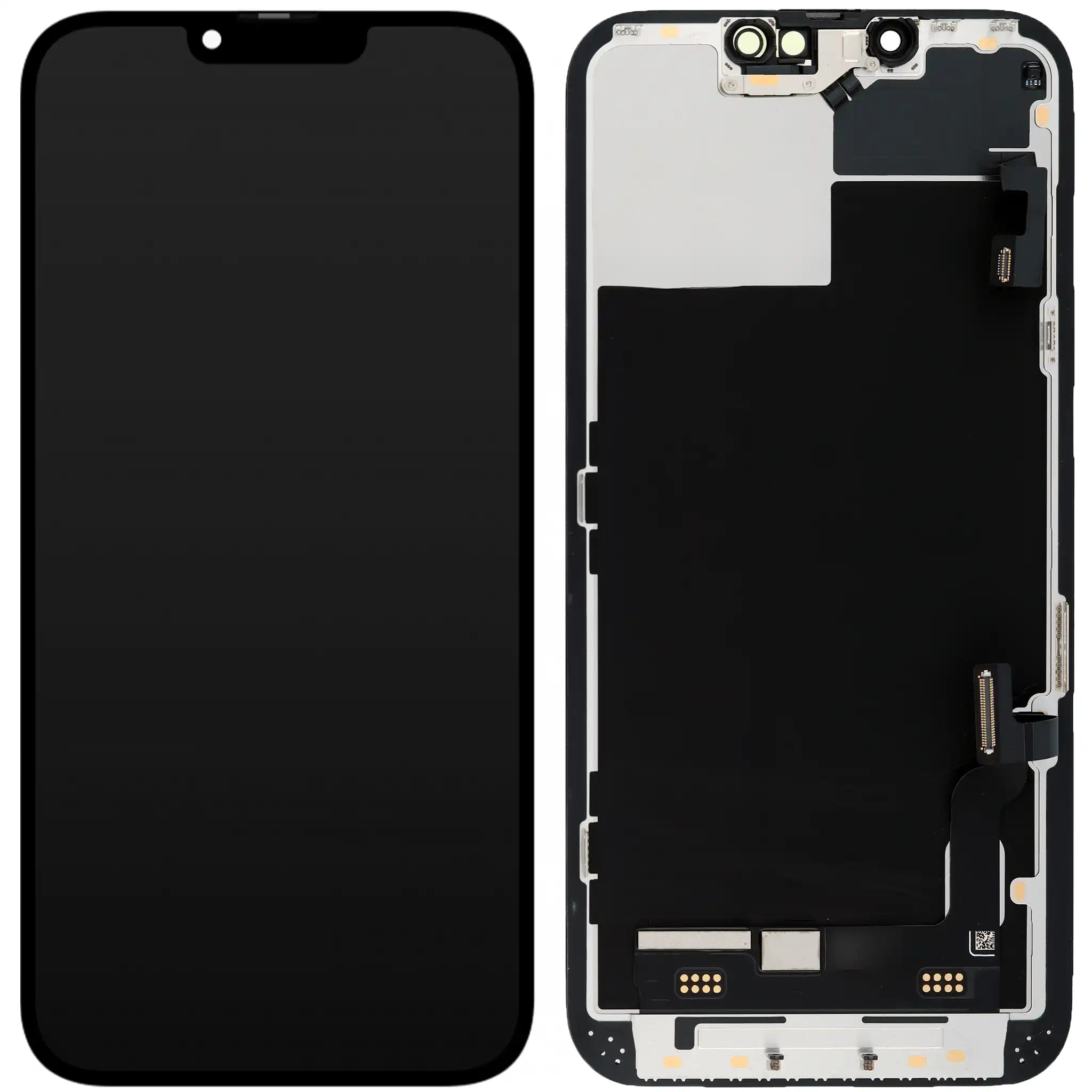 Display mit Sensor Flex für iPhone 13 Black Soft Oled 60Hz