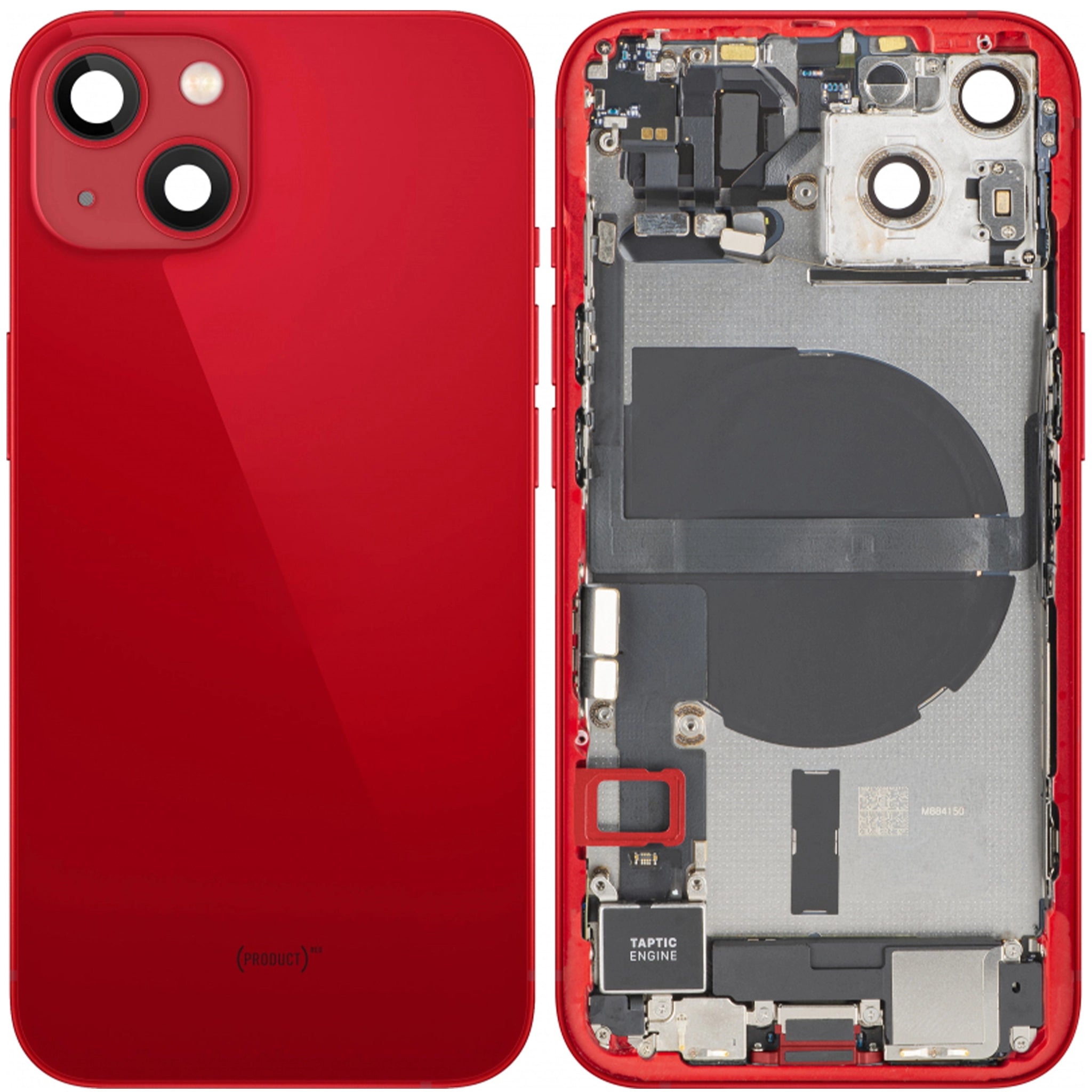 iPhone 13 Rot Gehäuse Rot mit Teile Original