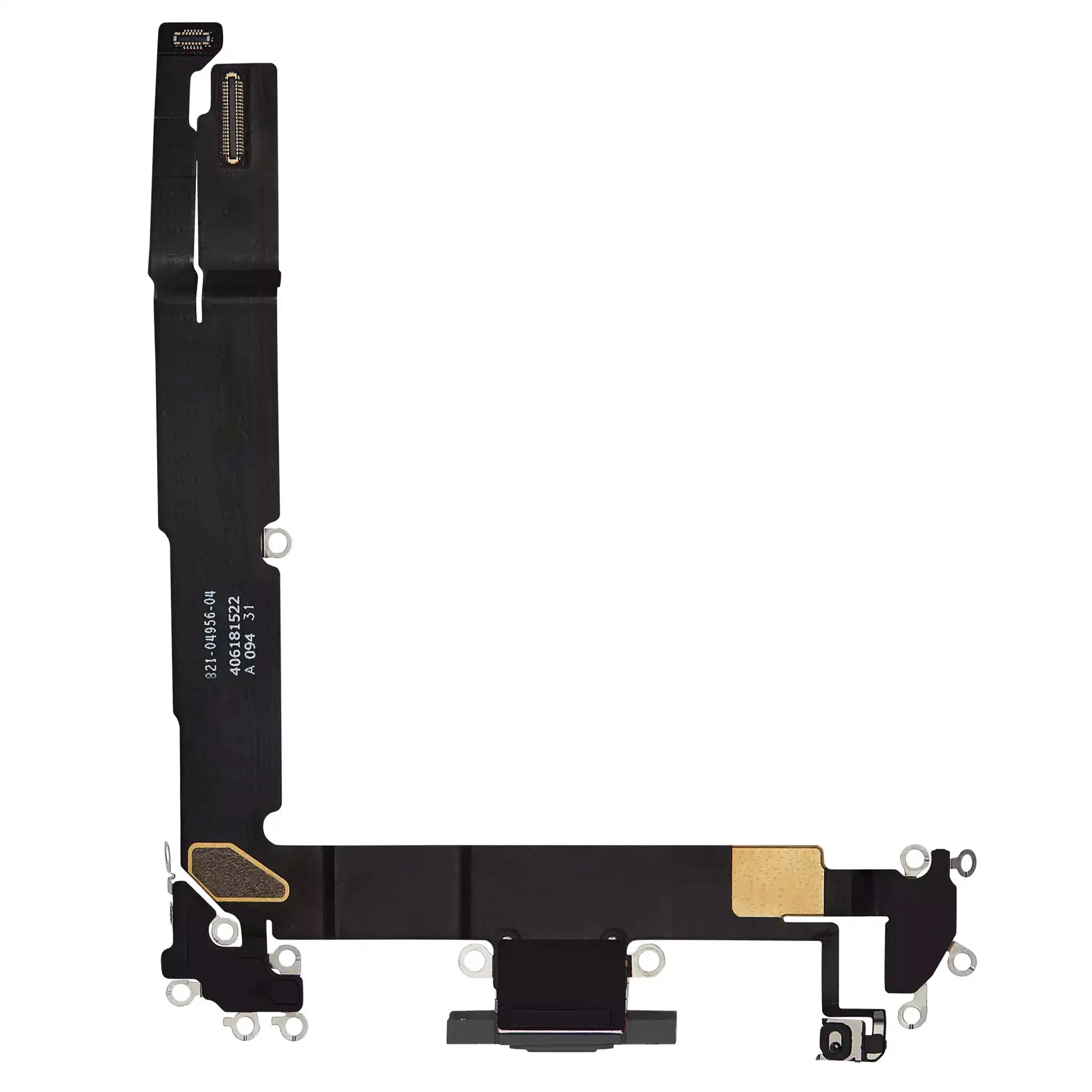 iPhone 16 Plus Ladebuchse / Charging Port Flex – Original / Pulled Schwarz