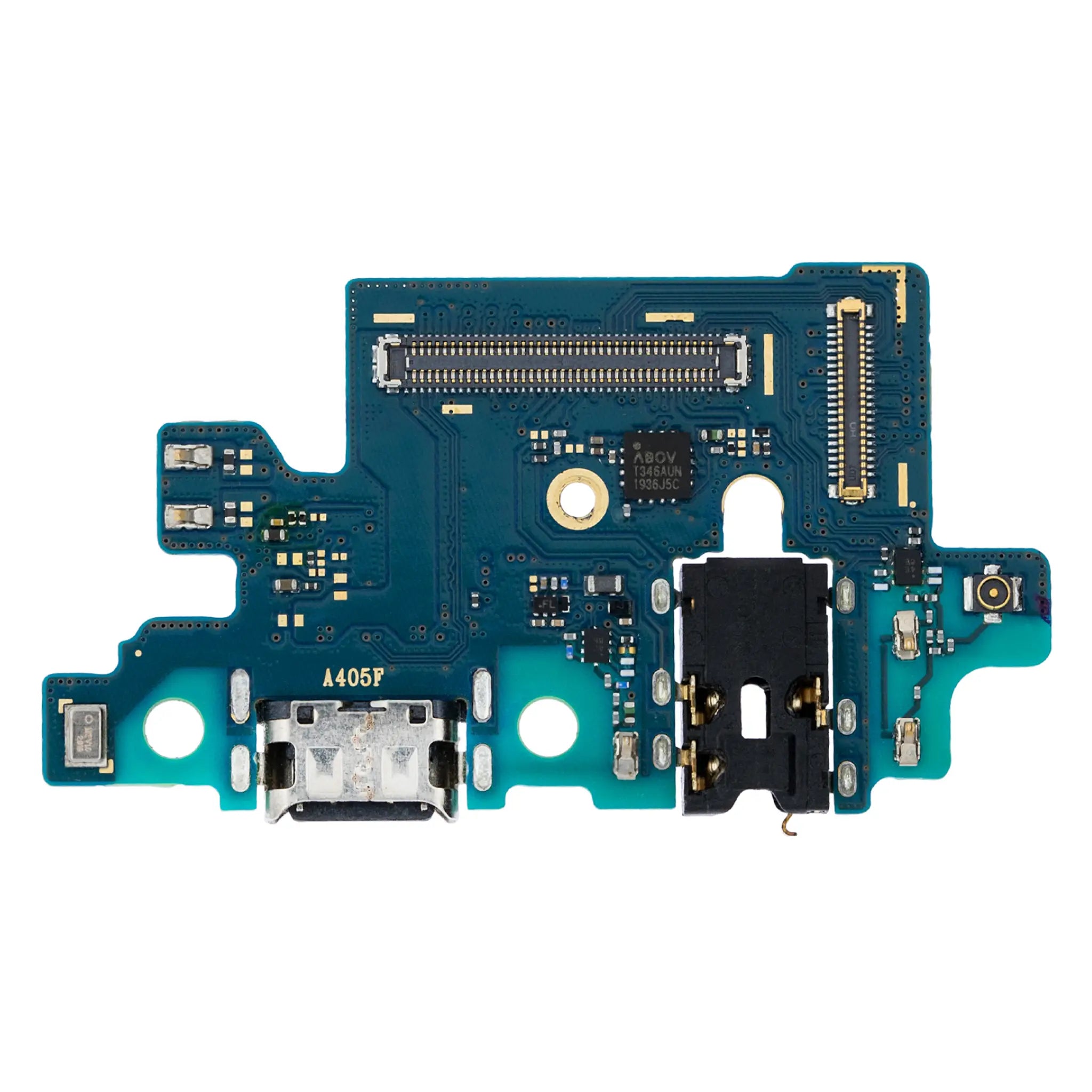 Ersatz Ladebuchse / Dock Connector Platine für Samsung Galaxy A40 (SM-A405F) inklusive Mikrofon.