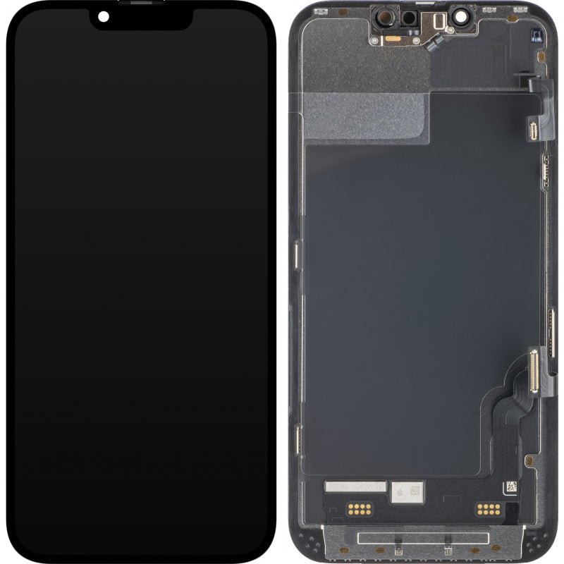 LCD Display für iPhone 13 Schwarz, Service Pack - Fonix