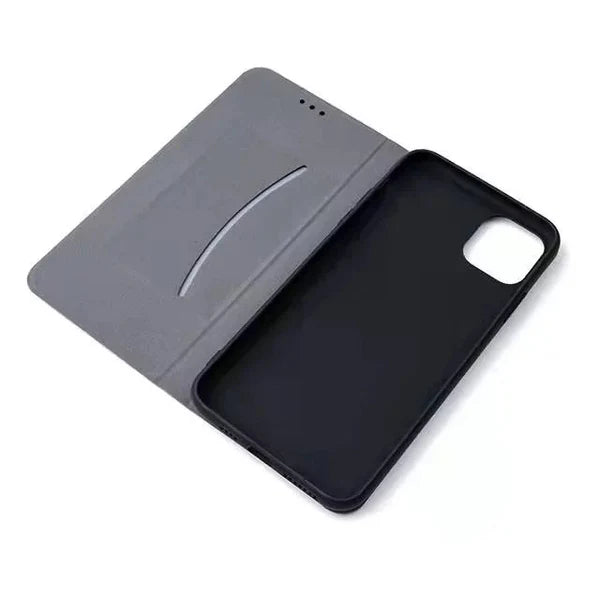 Universal Moon Flip Tasche – Kunstleder Schutzhülle mit integrierter Standfunktion.