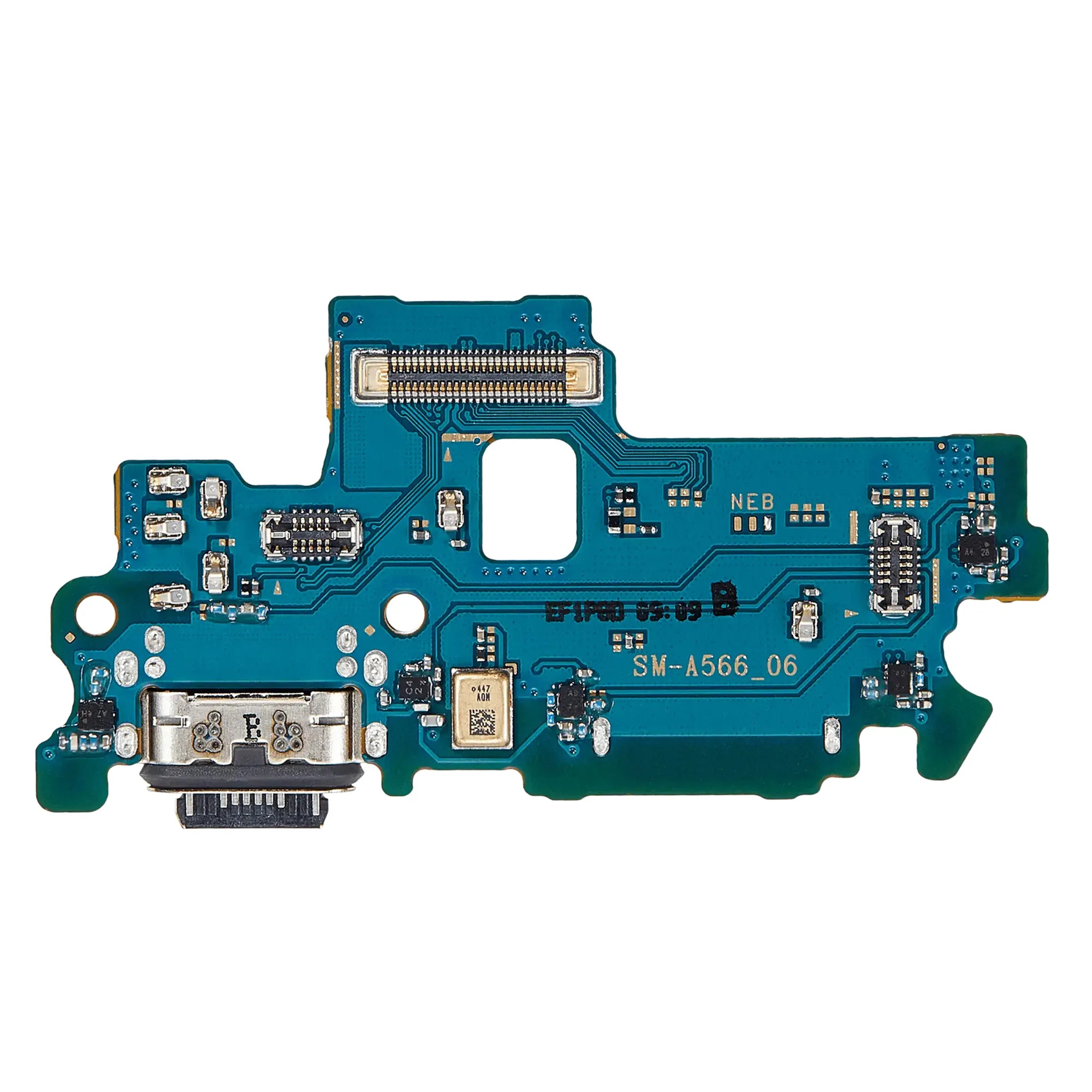Samsung Galaxy A56 5G Ladebuchse USB-C Platine mit Mikrofon Ersatzteil.