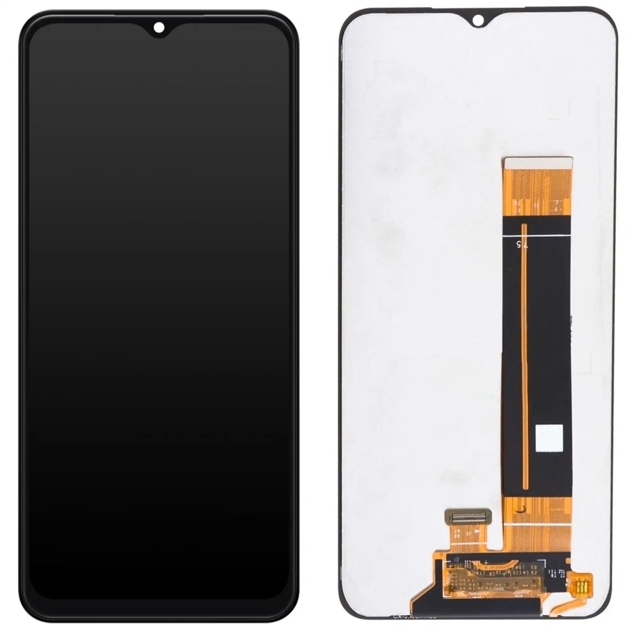 Samsung Galaxy OEM LCD Display ohne Rahmen, passend für M33 5G, M23, A13 4G und A23 in Schwarz.