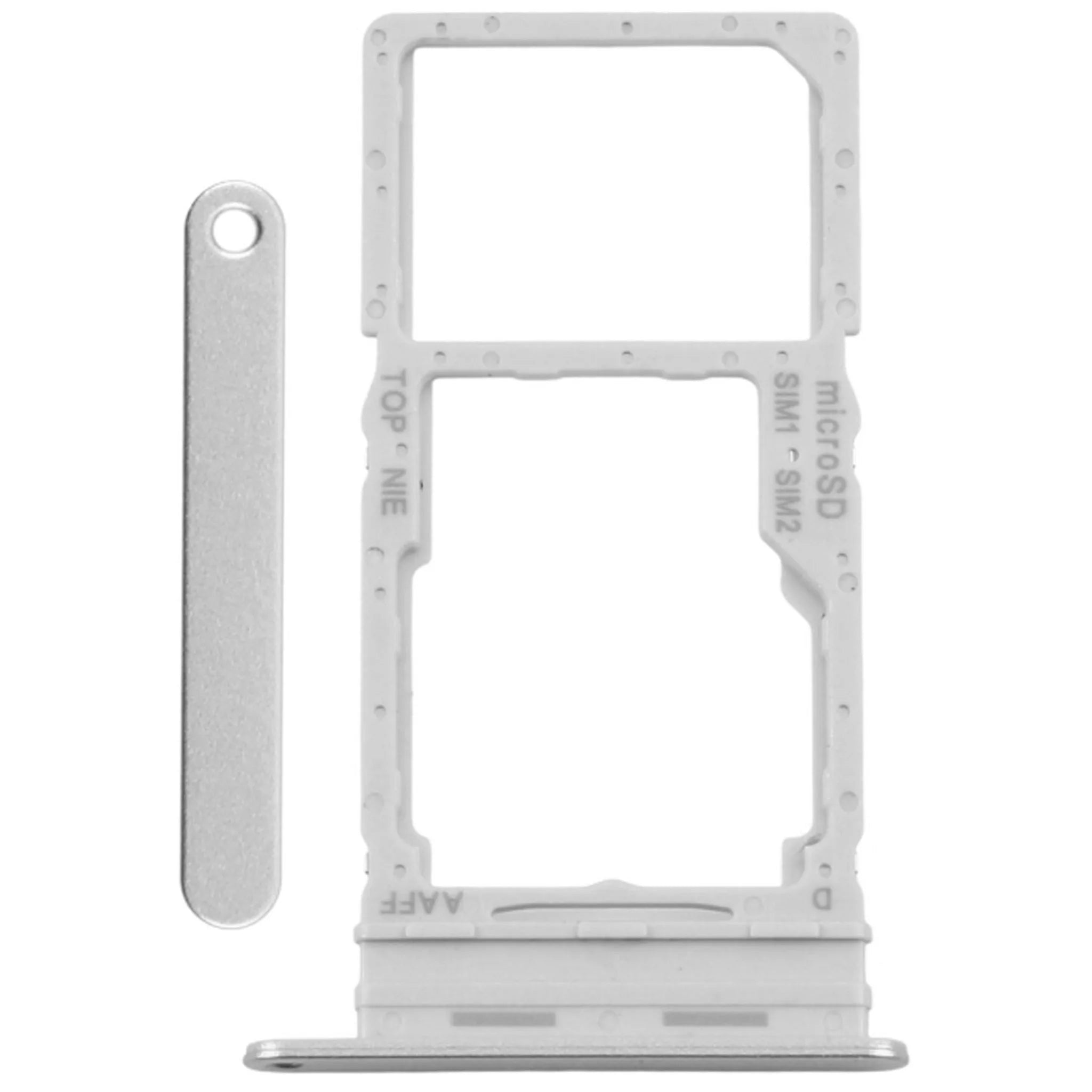 Sim Tray in Light Gray passend für Samsung Galaxy A16 4G (A165F)
