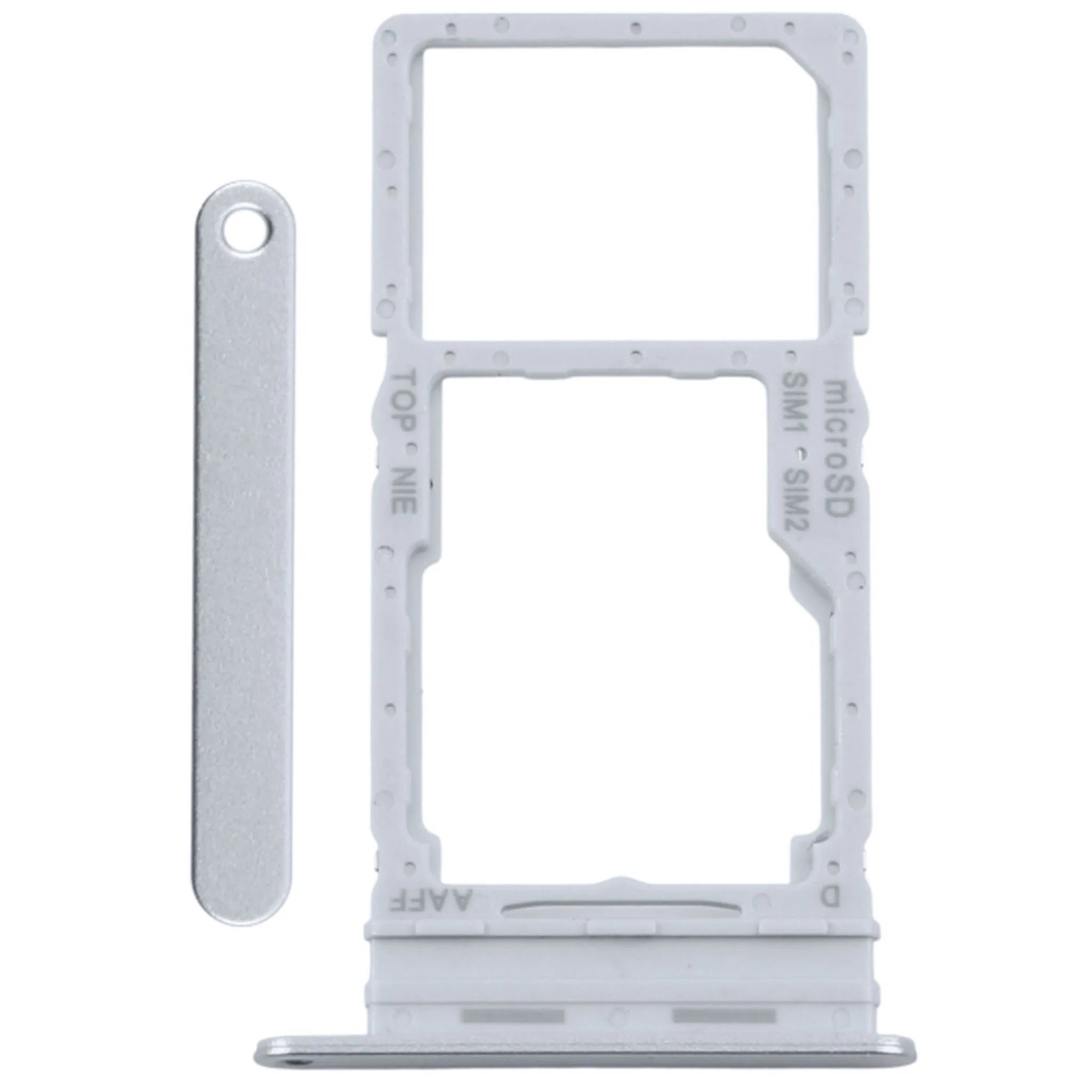 Sim Tray in Light Gray passend für Samsung Galaxy A16 5G (A166B)
