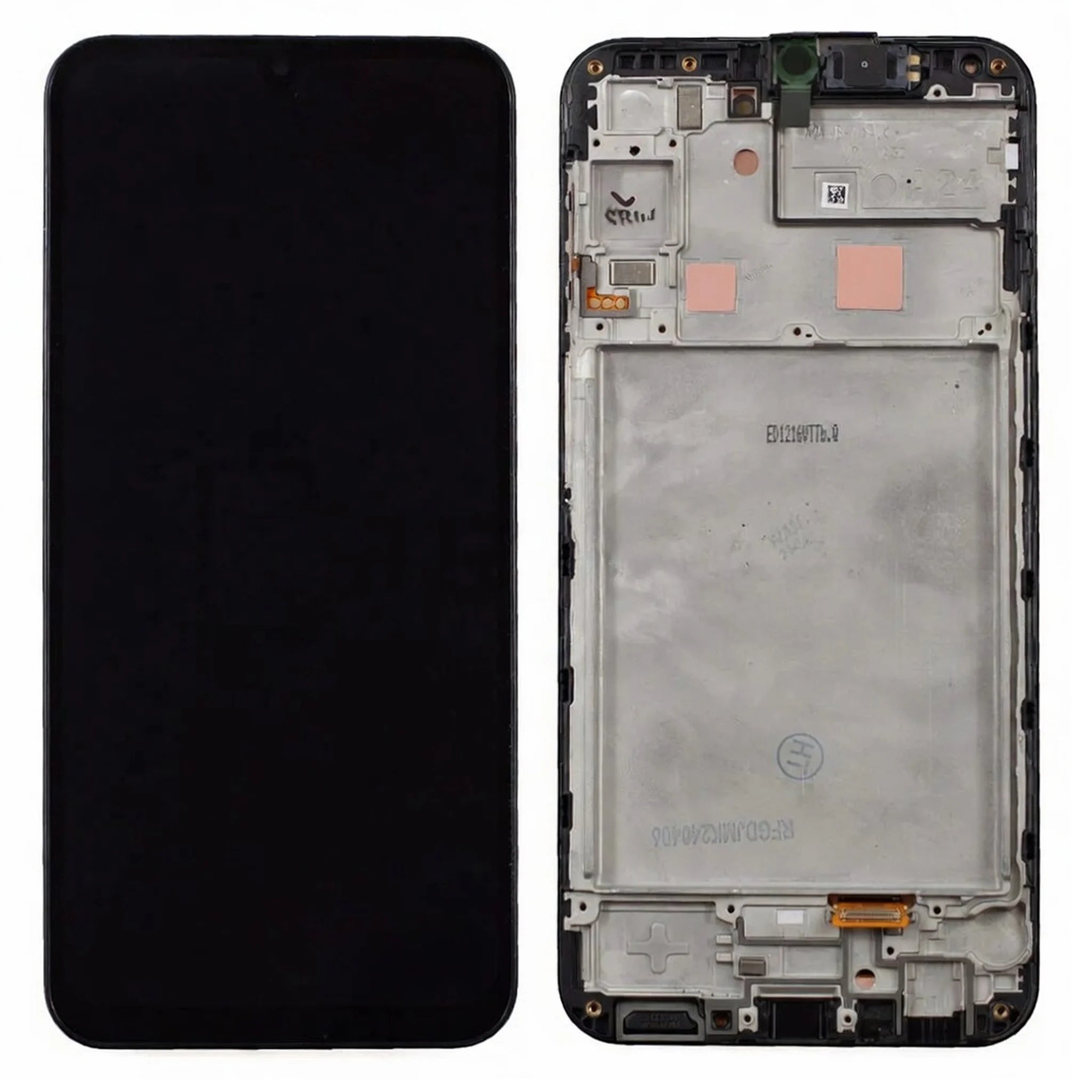 Samsung Galaxy A24 (SM-A245F) OEM Super AMOLED Display mit vormontiertem schwarzem Rahmen