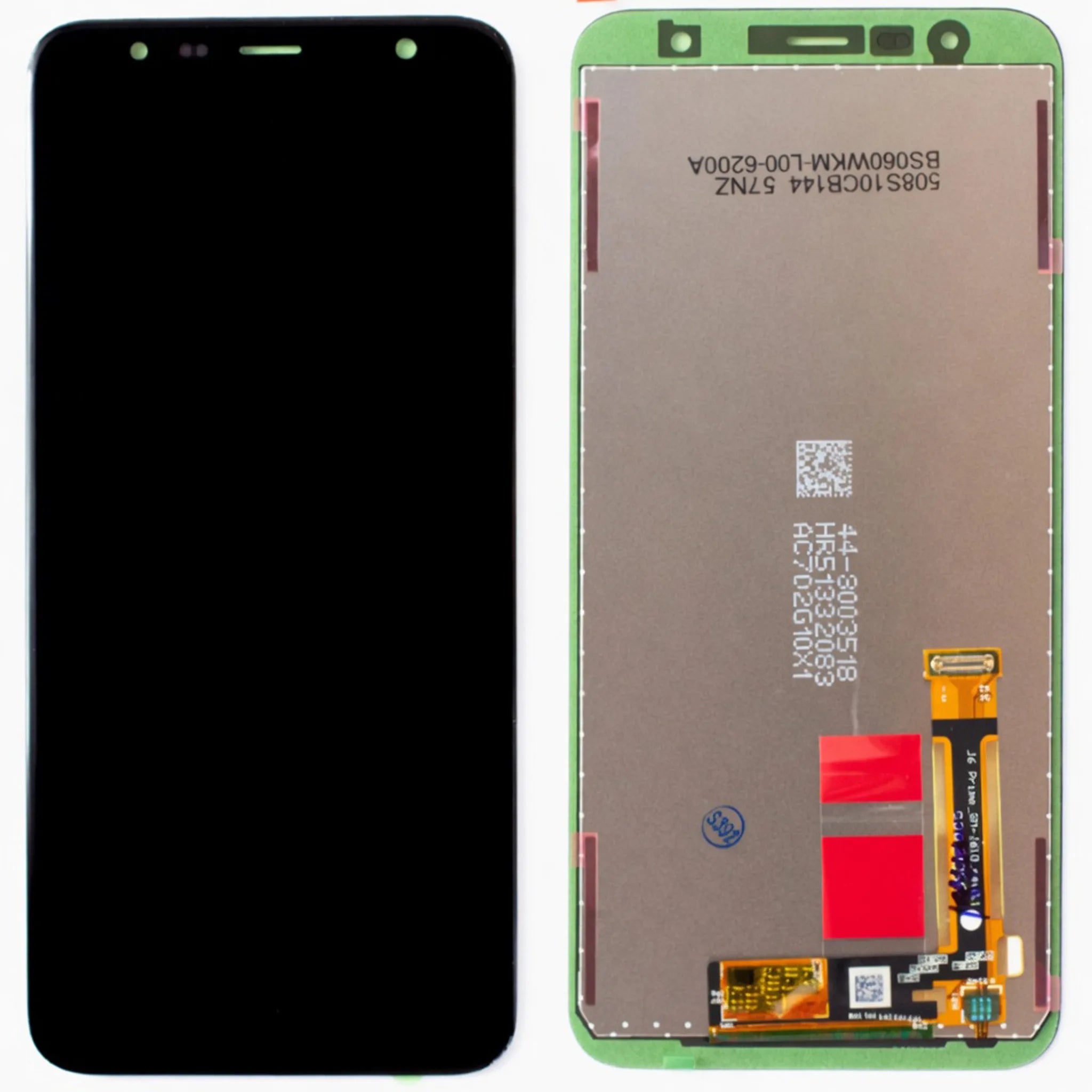 Original Samsung Galaxy J6 (J600) Service Pack Display in Schwarz