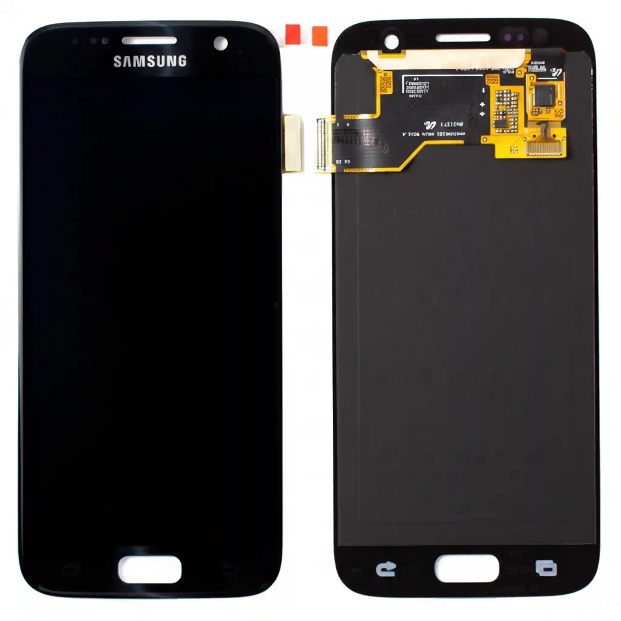 Original Refurbished Super AMOLED Display für Samsung Galaxy S7 (SM-G930F) in Schwarz