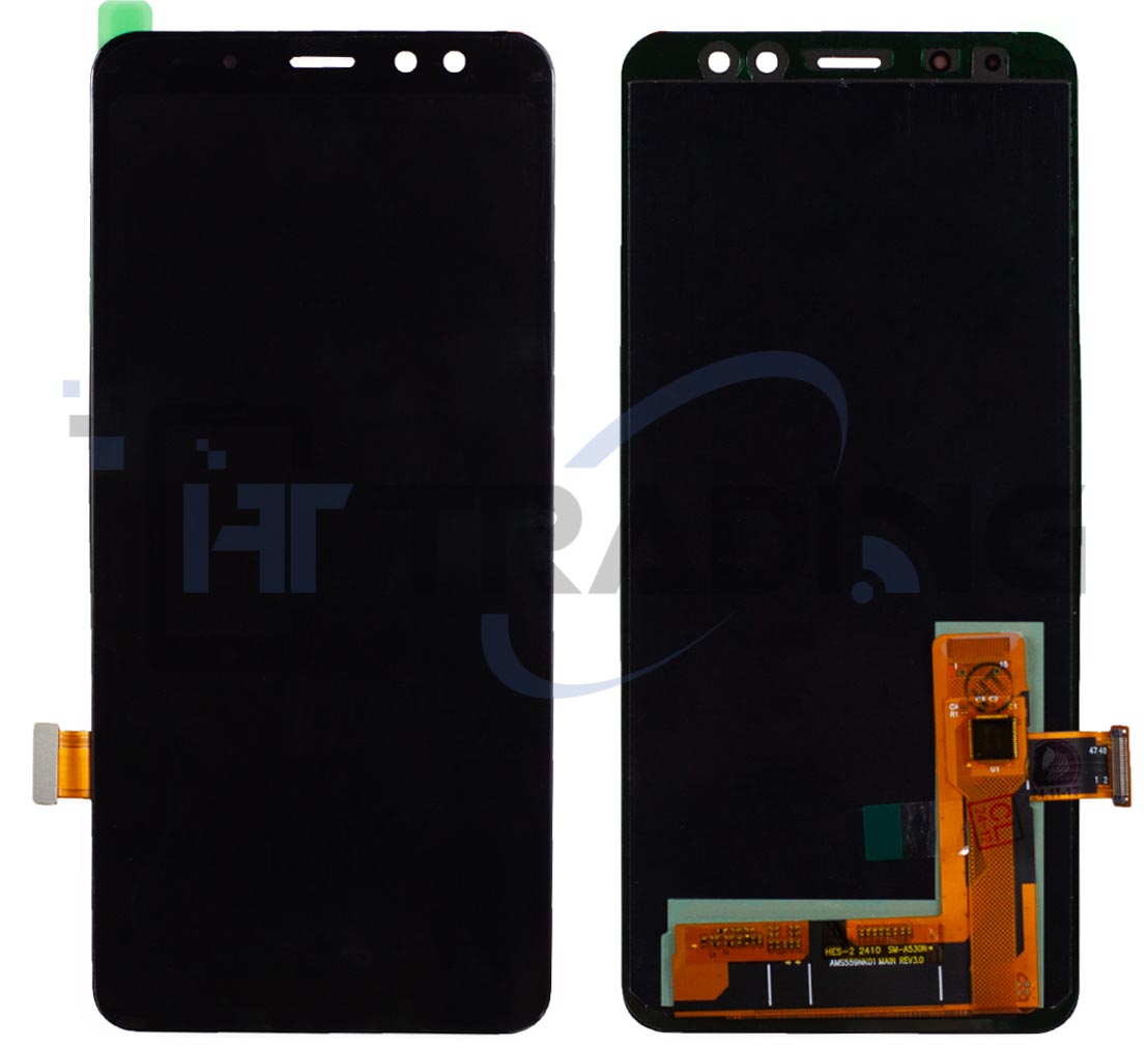 Samsung SM - A530F A8 2018 Display Schwarz, Soft Oled - Fonix