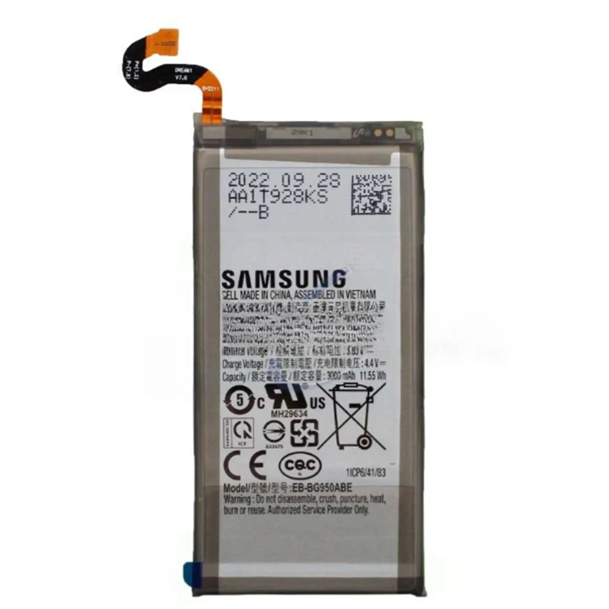 Samsung Akku EB-BG950ABE für G950F Galaxy S8 Service Ware
