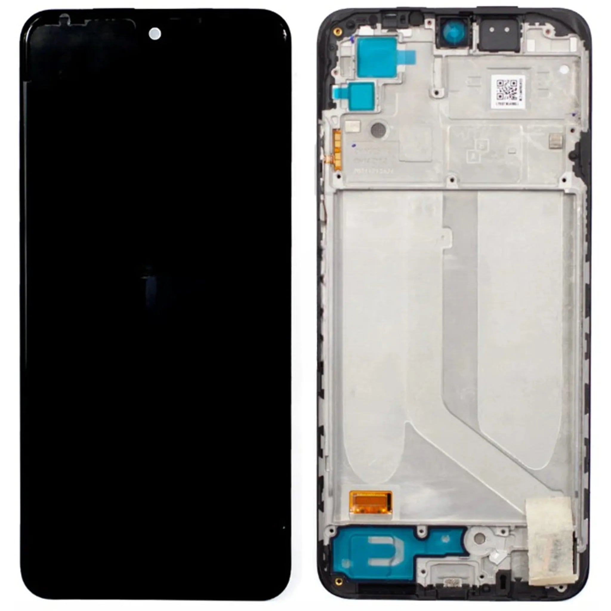 Originales Xiaomi Redmi Note 10s (2021) Service Pack Display in Schwarz