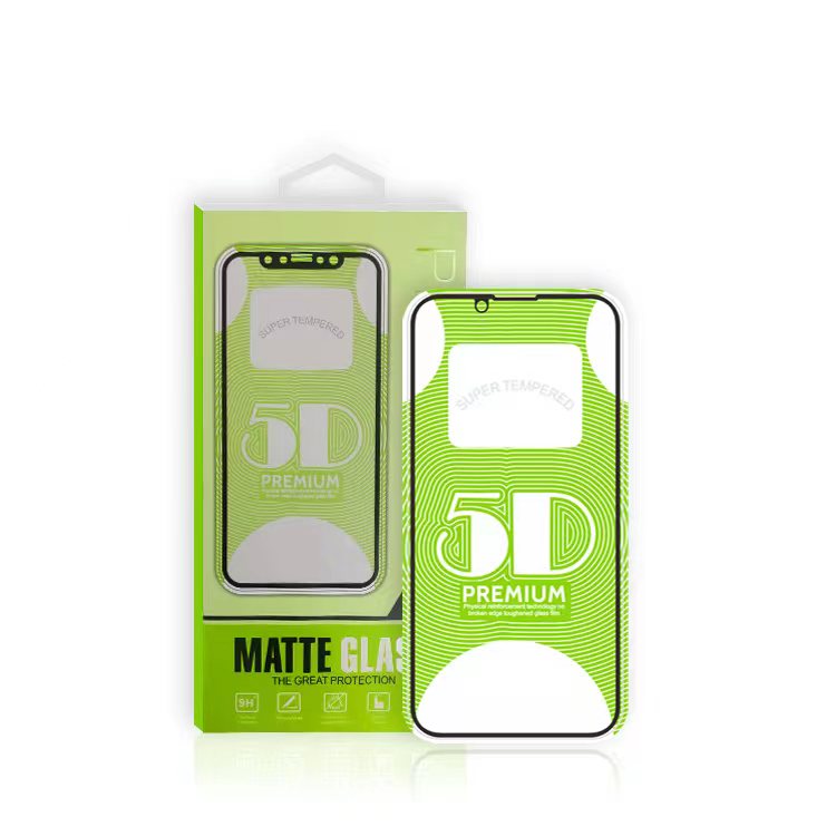 Matte Schutzglas 5D für iPhone X / Xs / 11 Pro