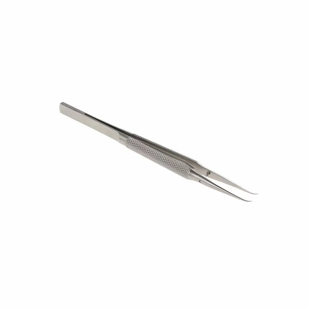 Gebogene Pinzette aus Wolframstahl