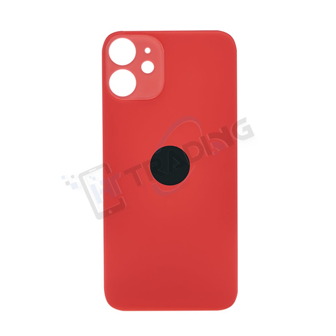 iPhone 12 Akkudeckel ( Big Hole ) Rot