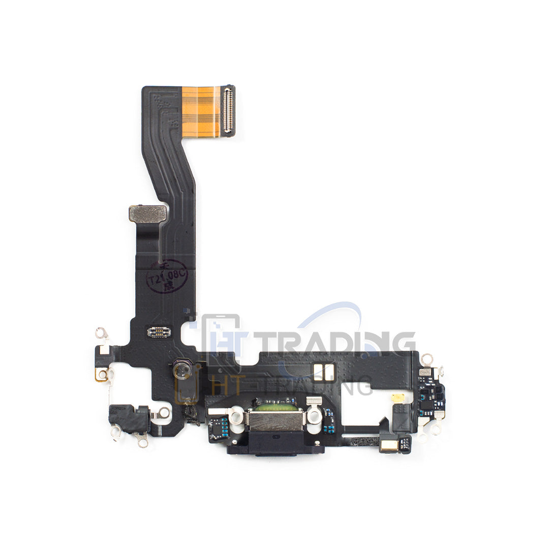 iPhone 12 Pro Ladebuchse / Charging Flex – Original Pulled, Schwarz