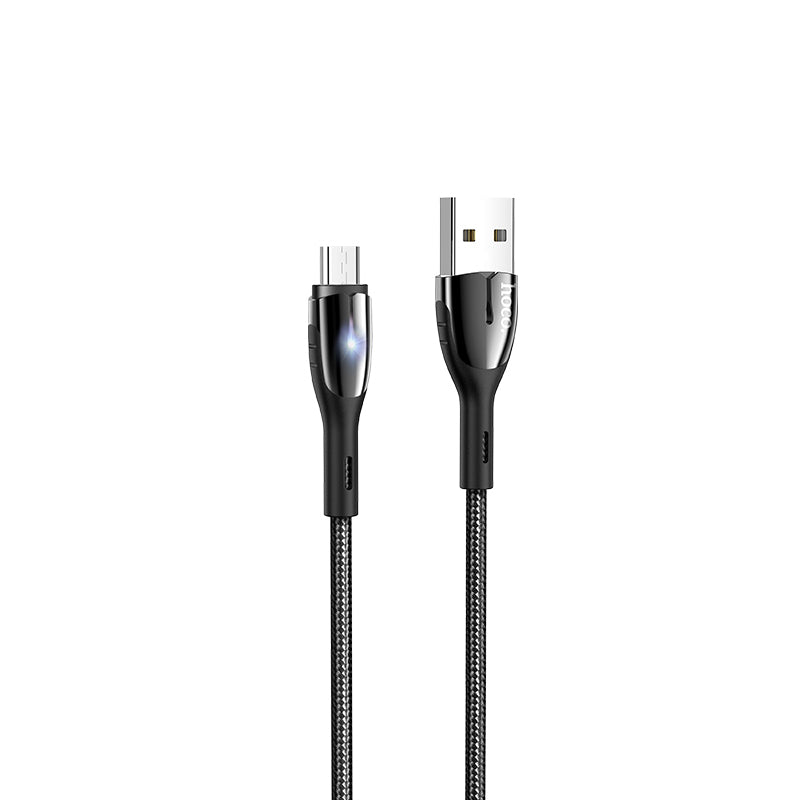 Hoco U89 Safeness Datenkabel für Micro, Schwarz