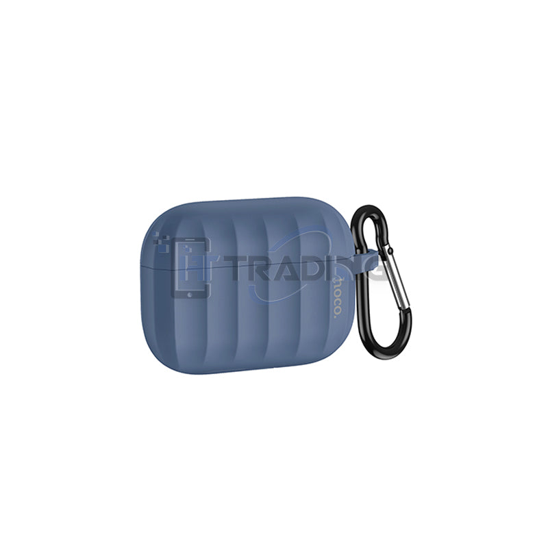 Hoco WB22 Airpods 3rd Glory-Serie Silikon Schutzhülle Dunkelblau