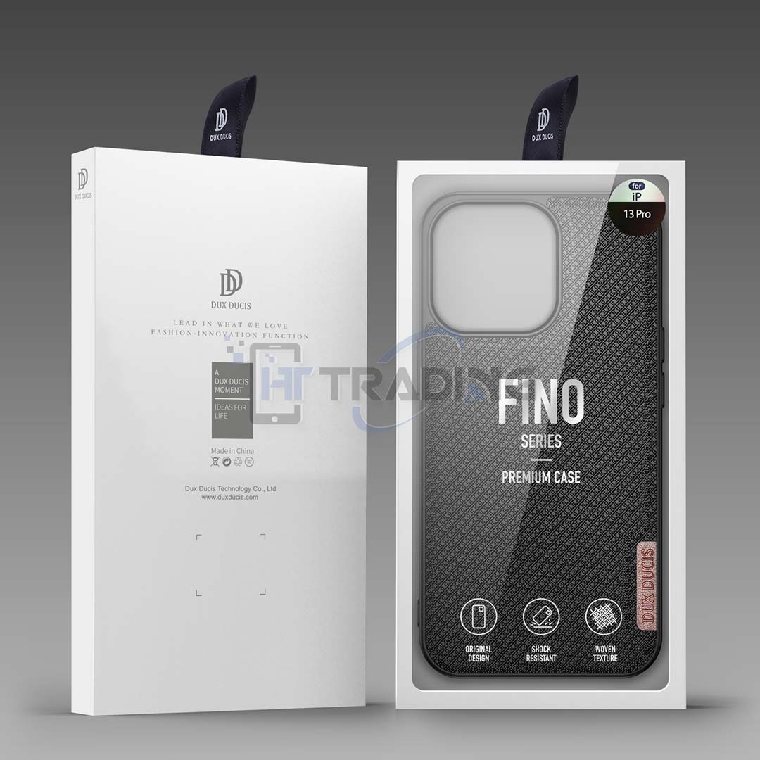 DUX DUCIS Fino Hybrid Hülle Schwarz für iPhone 13 Pro