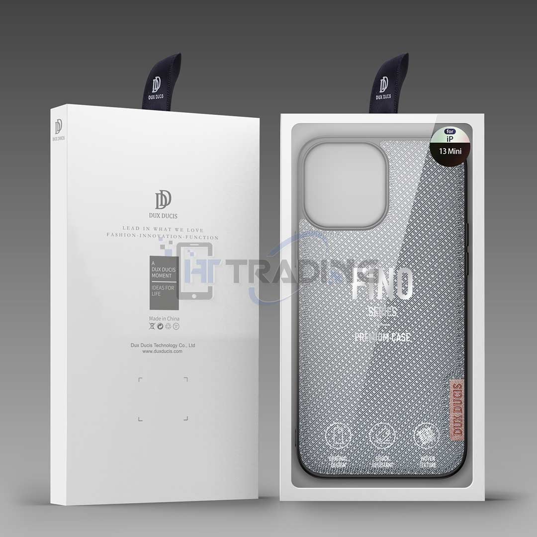 DUX DUCIS Fino Hybrid Hülle Blau für iPhone 13 mini