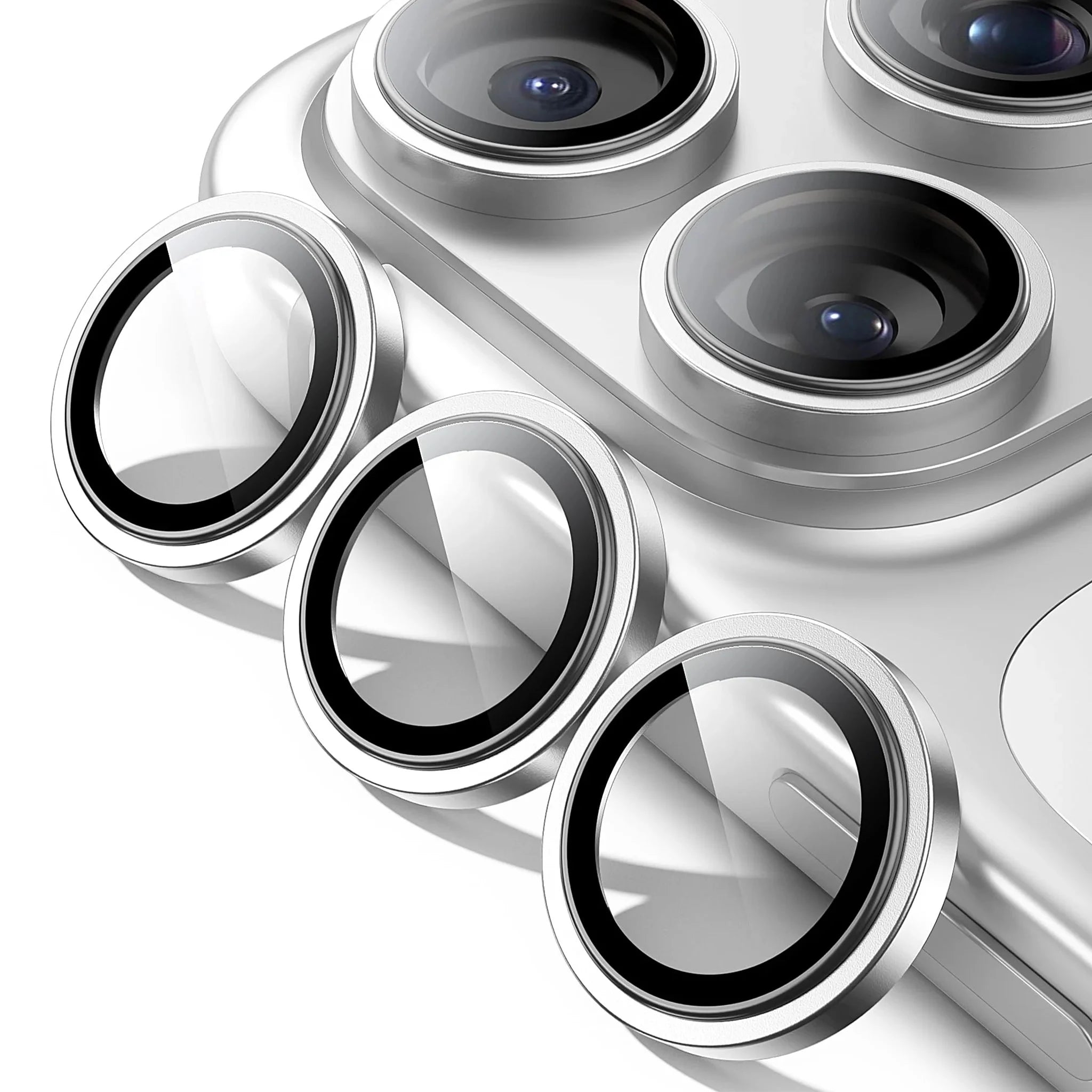 9H Kameraschutz für iPhone 17 Pro / 17 Pro Max – Military-Grade Linsenschutz, Einzelring-Design, HD-Klar