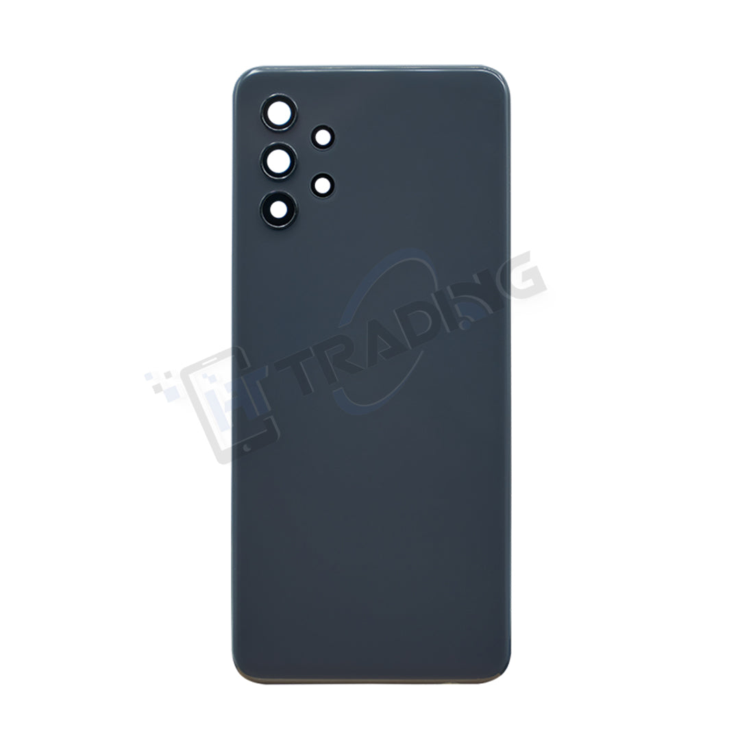 Akkudeckel für Samsung A32 4G A325 Awesome Schwarz mit Kameralinse