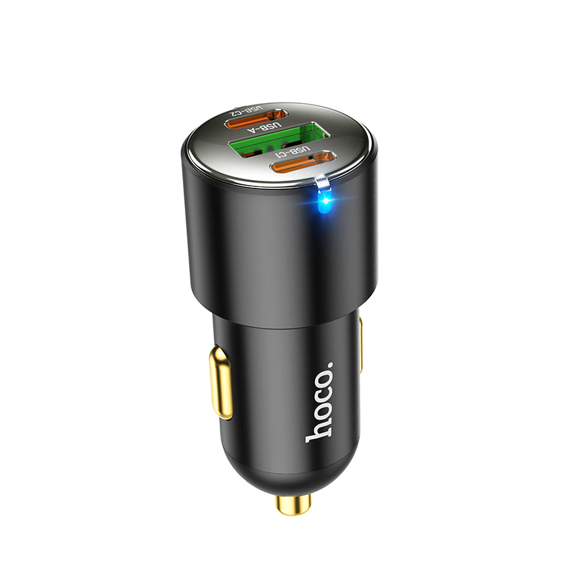 Hoco NZ6 PD45W 3-Port (2C1A) Auto Ladegerät