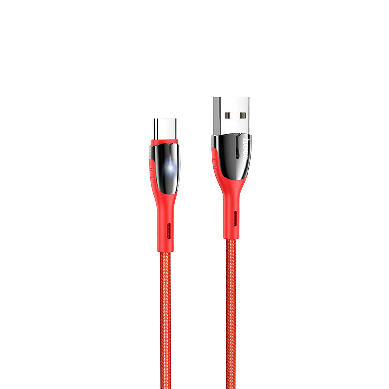 U89 Safeness Datenkabel für Type-C, Rot