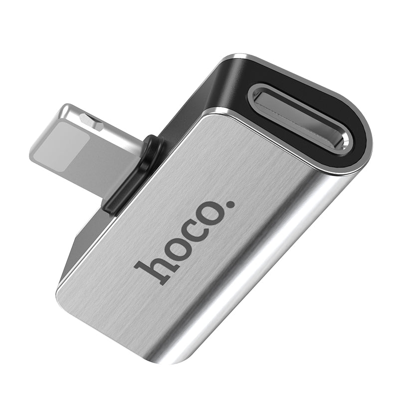 Hoco LS24 Adapter Kopfhörer für iPhone Splitter 2 in 1 Audio